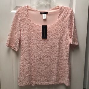 Blush Lace Top NWT